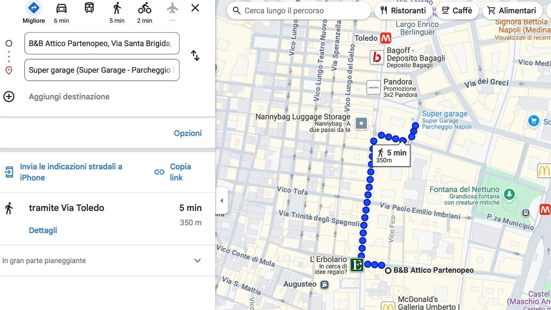 Attico Partenopeo Napels Bed & Breakfast